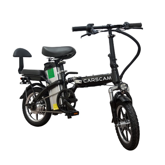 【CARSCAM】95/145公里電動輔助摺疊自行車