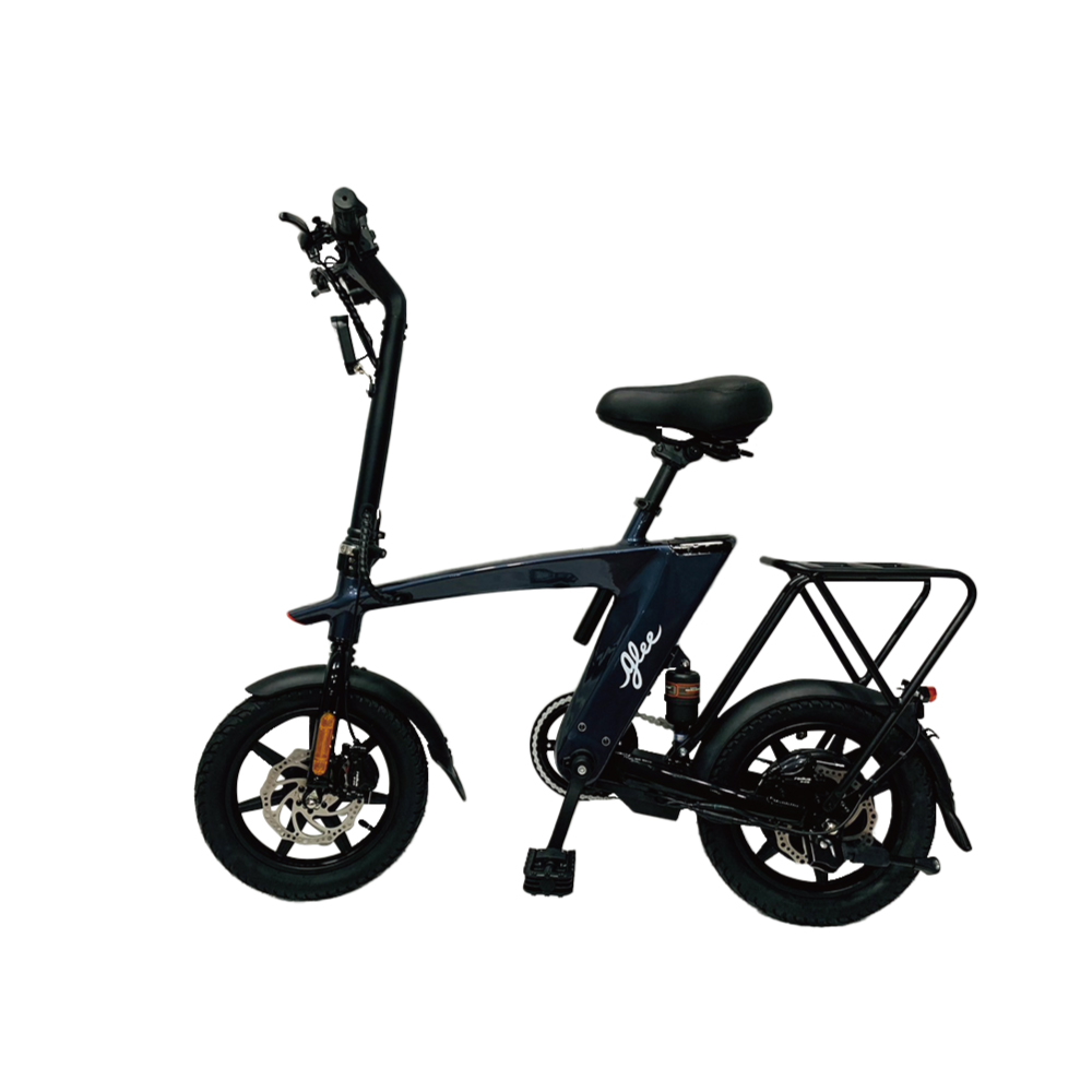 CARSCAM 14吋48V雷神電動自行車/電動輔助摺疊腳踏車 (贈郵差包)