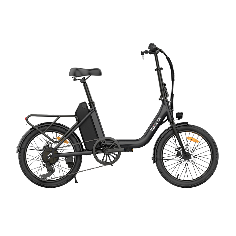 Baicycle U20 PRO 6段變速電動腳踏車-黑色