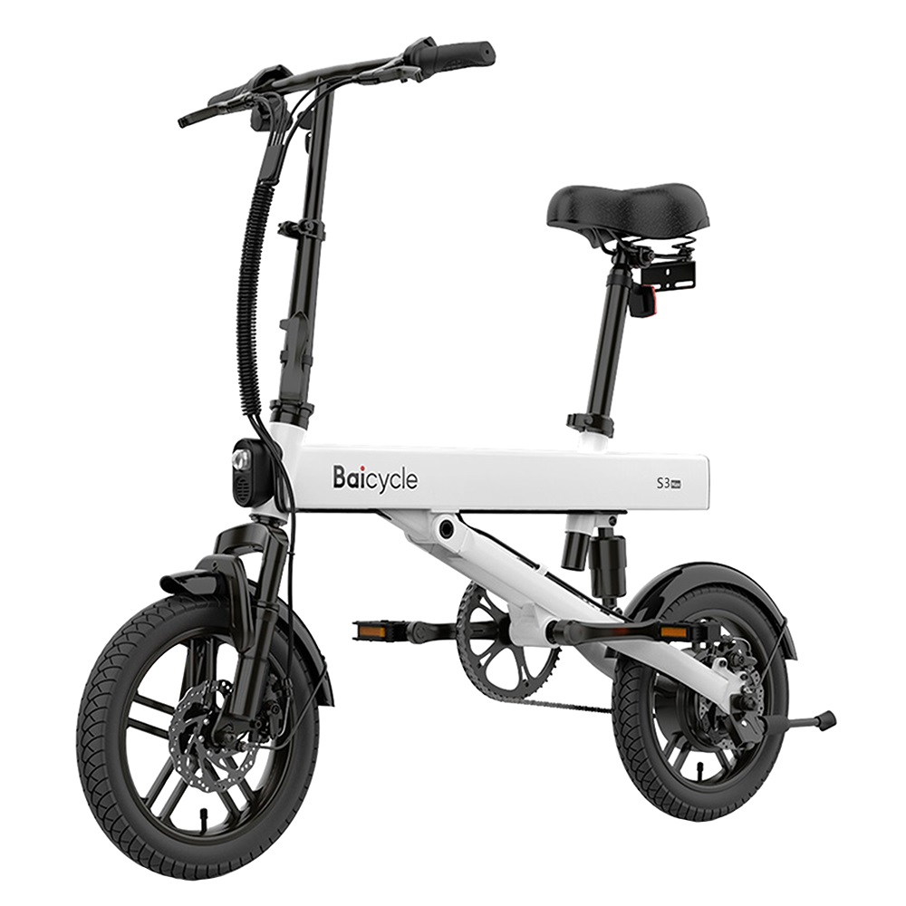 Baicycle S3 MAX 電動腳踏車(折疊車 腳踏車 小白電動助力自行車)