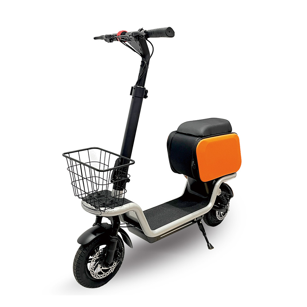 CARSCAN S20一體式摺疊電動滑板車 贈前置物籃 可坐式行李箱